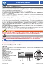 Предварительный просмотр 58 страницы Annovi Reverberi AR202 Instruction Manual