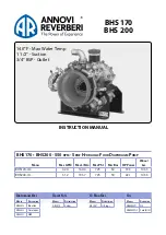 Annovi Reverberi BHS170-C/C Instruction Manual предпросмотр