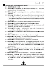 Preview for 21 page of Annovi Reverberi Blue Clean 1310 Original Instructions Manual