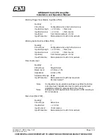 Preview for 15 page of Anodyne Electronics Manufacturing AWG08-001 Installation And Operation Manual