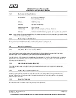 Preview for 19 page of Anodyne Electronics Manufacturing AWG08-001 Installation And Operation Manual