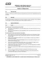 Preview for 37 page of Anodyne Electronics Manufacturing AWG08-001 Installation And Operation Manual