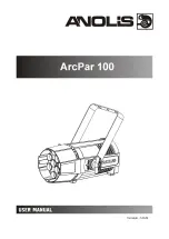 Anolis ArcPar 100 User Manual preview