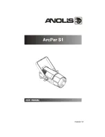 Anolis ArcPar S1 User Manual preview