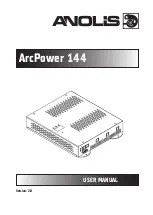 Preview for 1 page of Anolis ArcPower 144 User Manual