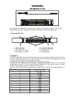 Preview for 1 page of Anolis ArcSplitter 2x12 User Instructions