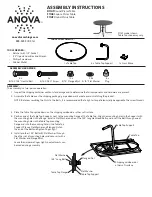 Anova D1147 Assembly Instructions preview