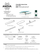 Anova D1300 Assembly Instructions preview