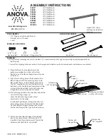 Anova F3017 Assembly Instructions preview