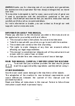 Preview for 2 page of Anova RC500 User Manual/Instructions