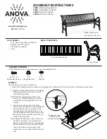 Preview for 1 page of Anova Rendezvous L1360 Assembly Instructions