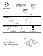 Preview for 1 page of Anova T2237R Assembly Instructions