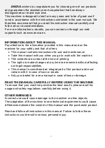 Preview for 2 page of Anova TC102 Instruction And User'S Manual