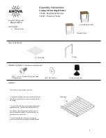 Anova Tuscany T2247R Assembly Instructions preview