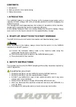 Preview for 2 page of Anova VAR3030 Instruction And User'S Manual