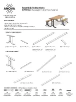 Preview for 1 page of Anova Wainwright RCPWT63A Assembly Instructions Manual