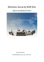 Preview for 1 page of Anran Wireless Security NVR Series Quick Installation Manual