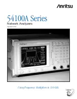 Anritsu 54100A Series Application Note preview