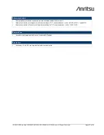 Предварительный просмотр 12 страницы Anritsu CMA 5000 - UTA Specifications