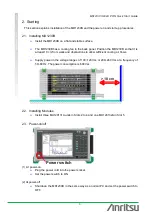 Preview for 4 page of Anritsu MD1230B Quick Start Manual