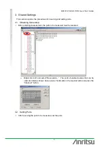 Preview for 6 page of Anritsu MD1230B Quick Start Manual