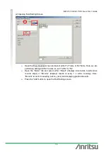 Preview for 19 page of Anritsu MD1230B Quick Start Manual