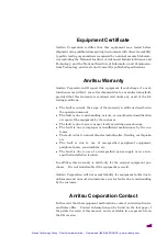 Предварительный просмотр 8 страницы Anritsu MD8470A Operation Manual