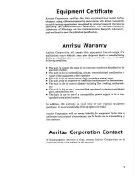 Preview for 7 page of Anritsu ms2602a Operating Instructions Manual