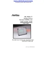 Предварительный просмотр 1 страницы Anritsu Site Master S330A User Manual