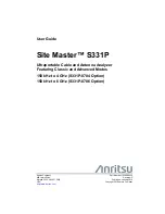 Anritsu Site Master S331P-0704 User Manual preview