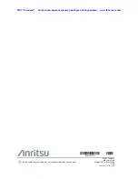 Preview for 801 page of Anritsu Spectrum Master MS2720T User Manual