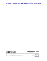 Preview for 999 page of Anritsu Spectrum Master MS2720T User Manual