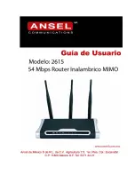 Ansel MIMO XR 2615 User Manual предпросмотр