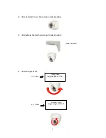 Preview for 5 page of Ansel Pan/Tilt & Dome Type Quick Start Manual