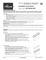 Ansell AE3LED/3M/W/ST Installation Instructions preview