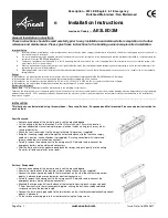 Предварительный просмотр 1 страницы Ansell AE3LED/3M Installation Instructions