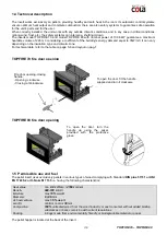 Предварительный просмотр 39 страницы Anselmo Cola TOPFIRE 70 Installation, Use And Maintenance Manual