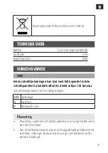 Preview for 5 page of Anslut 004581 Operating Instructions Manual