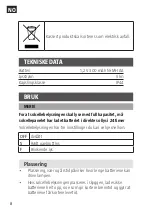 Preview for 8 page of Anslut 004581 Operating Instructions Manual