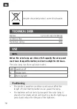 Preview for 14 page of Anslut 004581 Operating Instructions Manual