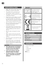 Предварительный просмотр 10 страницы Anslut 008512 Operating Instructions Manual