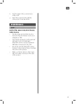 Preview for 21 page of Anslut 010901 Operating Instructions Manual