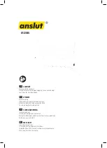 Предварительный просмотр 1 страницы Anslut 012385 Operating Instructions Manual