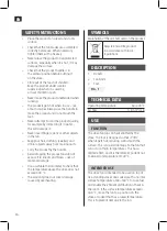 Preview for 10 page of Anslut 015364 Operating Instructions Manual