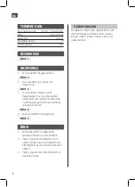 Preview for 8 page of Anslut 016872 Operating Instructions Manual