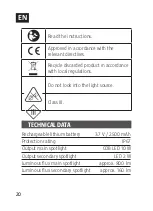 Предварительный просмотр 20 страницы Anslut 018229 Operating Instructions Manual