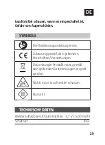 Предварительный просмотр 25 страницы Anslut 018229 Operating Instructions Manual