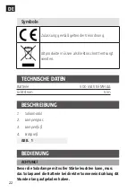 Предварительный просмотр 22 страницы Anslut 018346 Operating Instructions Manual