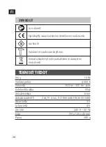 Предварительный просмотр 24 страницы Anslut 018813 Operating Instructions Manual