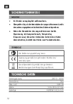 Preview for 12 page of Anslut 019044 Operating Instructions Manual